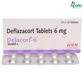 Delacort 6 Tablet 10's, Pack of 10 TABLETS