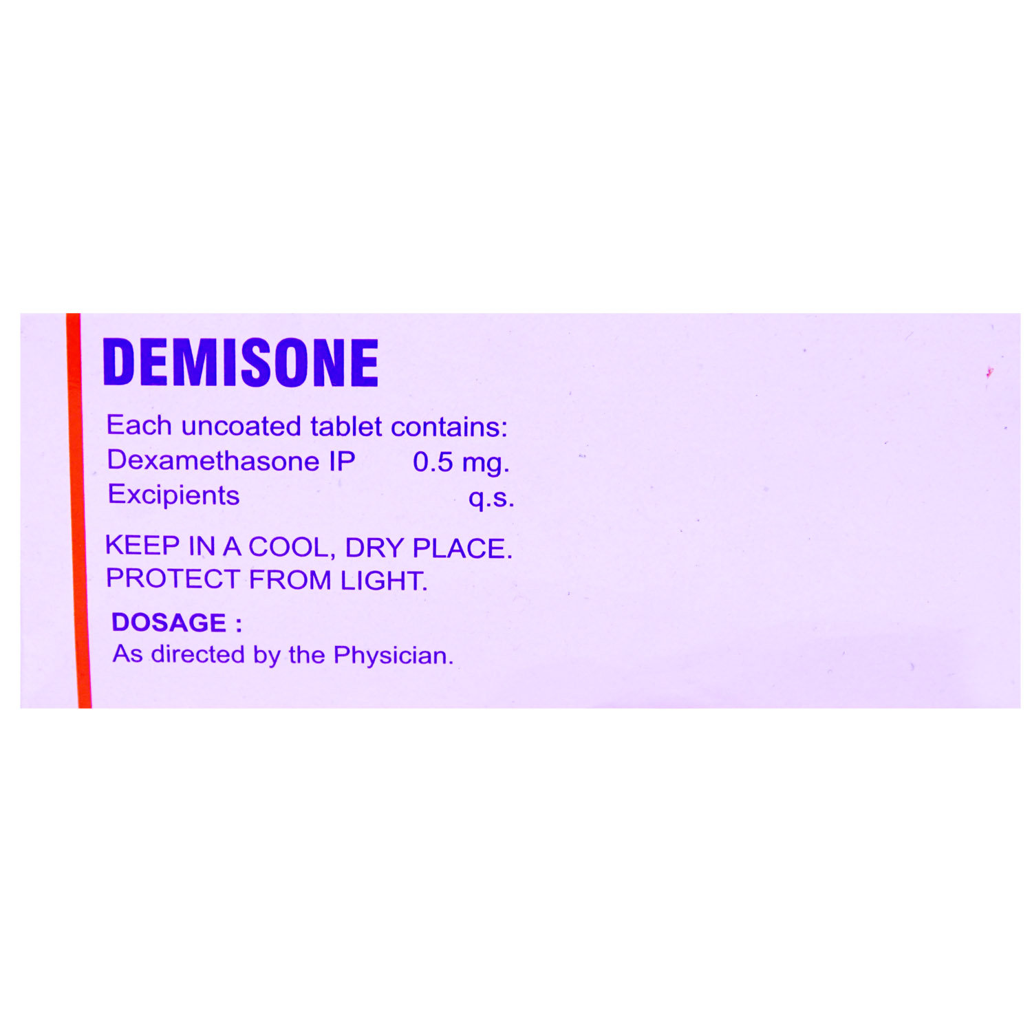Demisone Tablet 10's, Pack of 10 TABLETS Demisone Tablet 10's, Pack of 10 TABLETS