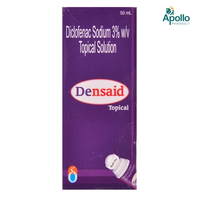 Densaid Topica Solution 50 ml, Pack of 1 SOLUTION