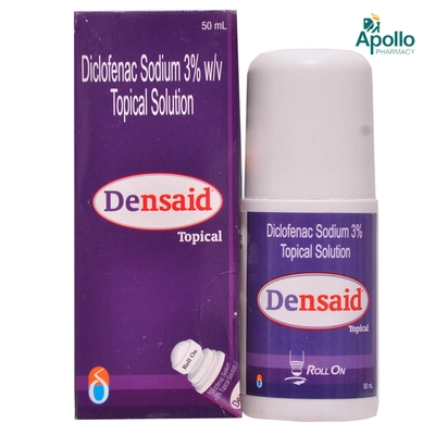 Densaid Topica Solution 50 ml, Pack of 1 SOLUTION