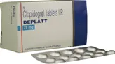 Deplatt 75 mg Tablet 15's, Pack of 15 TABLETS