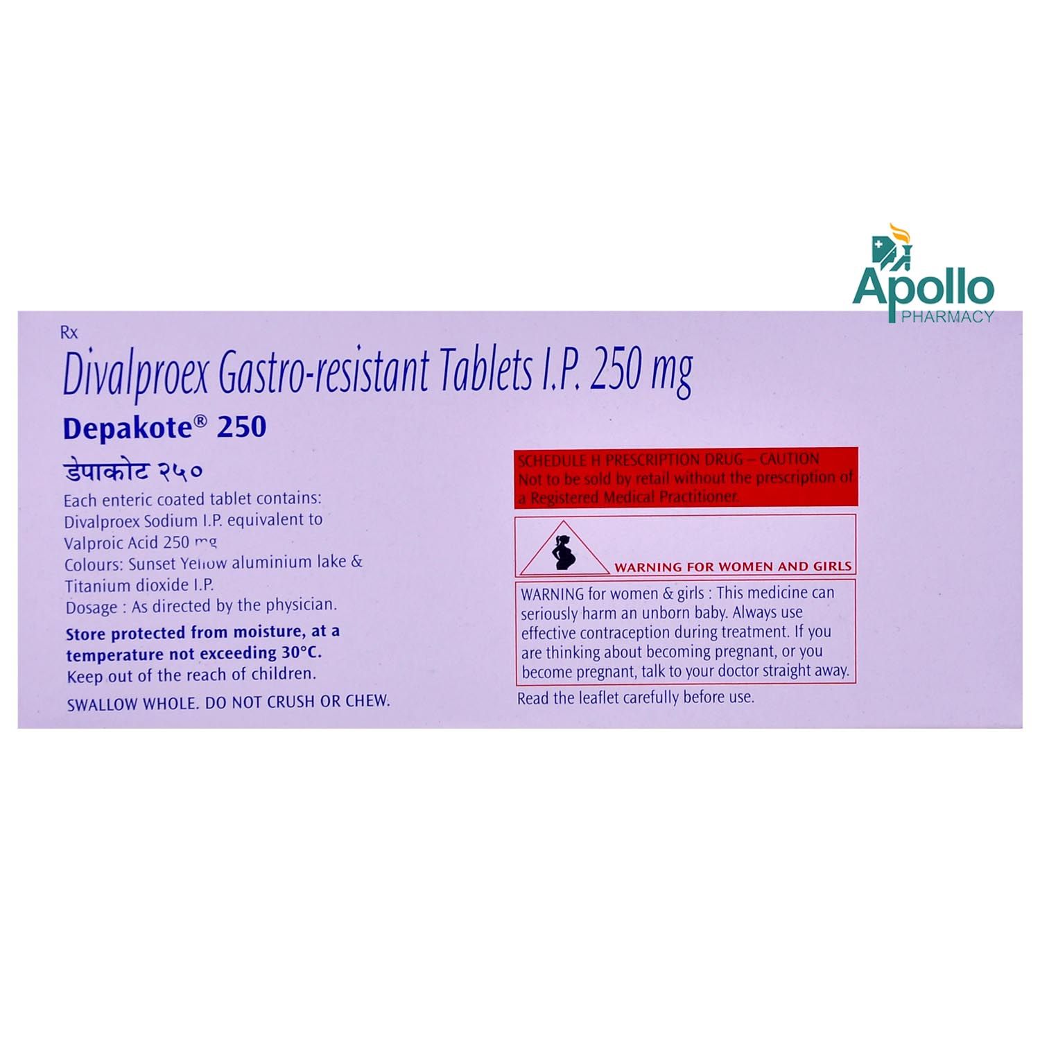 Depakote 250 mg tablets