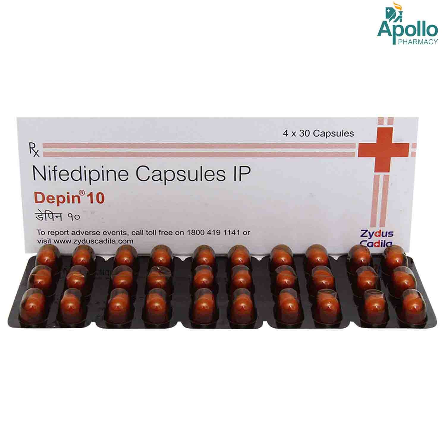Depin 10 Capsule 30's, Pack of 30 CAPSULES Depin 10 Capsule 30's, Pack of 30 CAPSULES