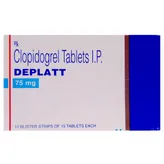 Deplatt 75 mg Tablet 15's, Pack of 15 TABLETS