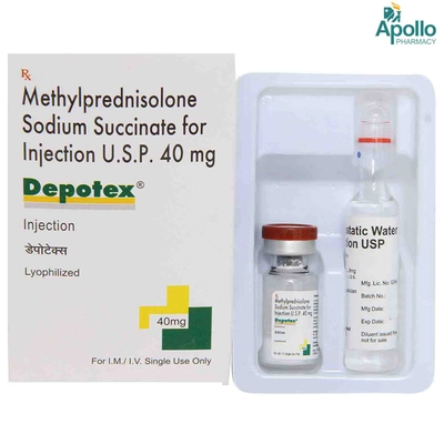 Depotex 40 mg Injection 1's, Pack of 1 Injection