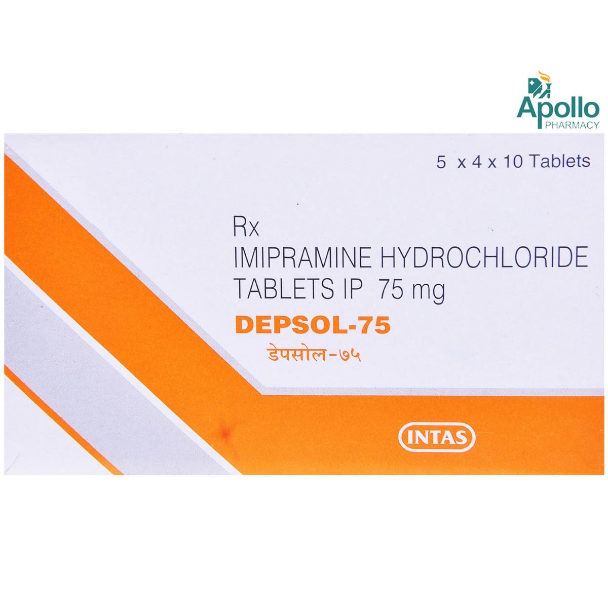 Buy Depsol 75 mg Tablet 10's Online