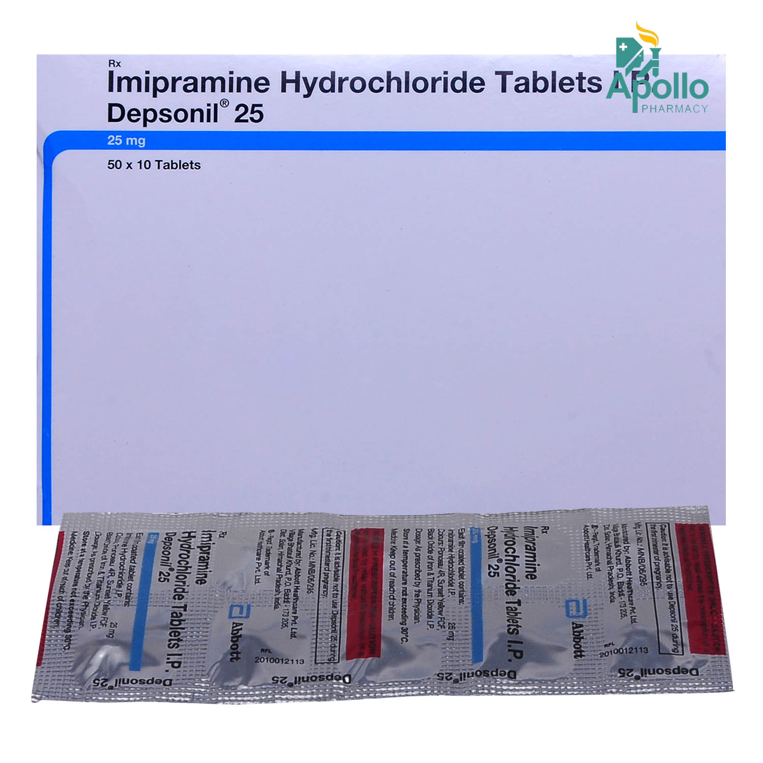 Depsonil 25 Tablet 10's, Pack of 10 TABLETS