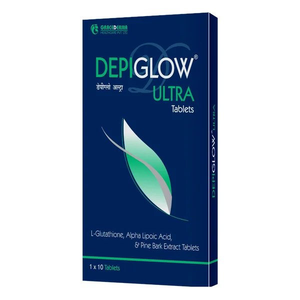 Depiglow Ultra Tablet 10's, Pack of 10 TabletS