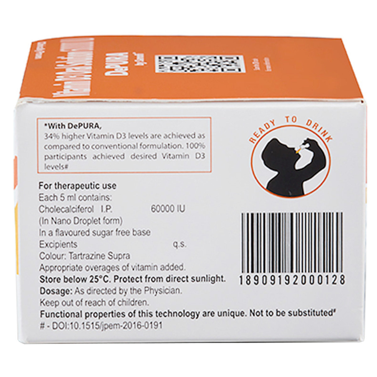 Depura 60K Sugar Free Oral Solution 5 ml, Pack of 1 Solution Depura 60K Sugar Free Oral Solution 5 ml, Pack of 1 Solution