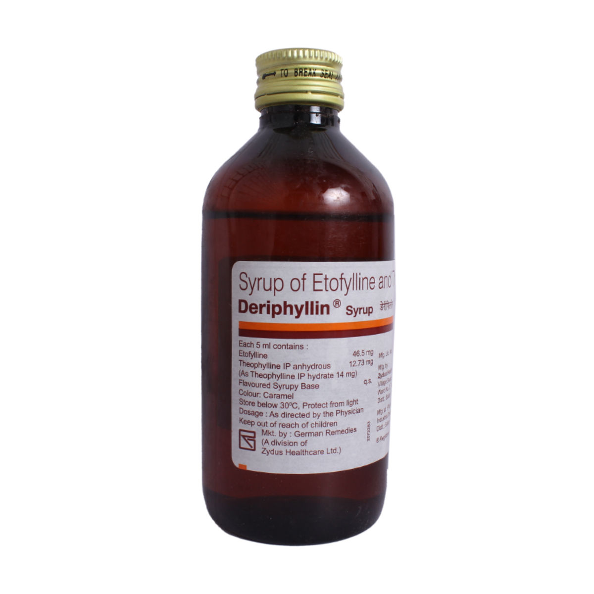 Buy Deriphyllin Syrup 100 ml Online