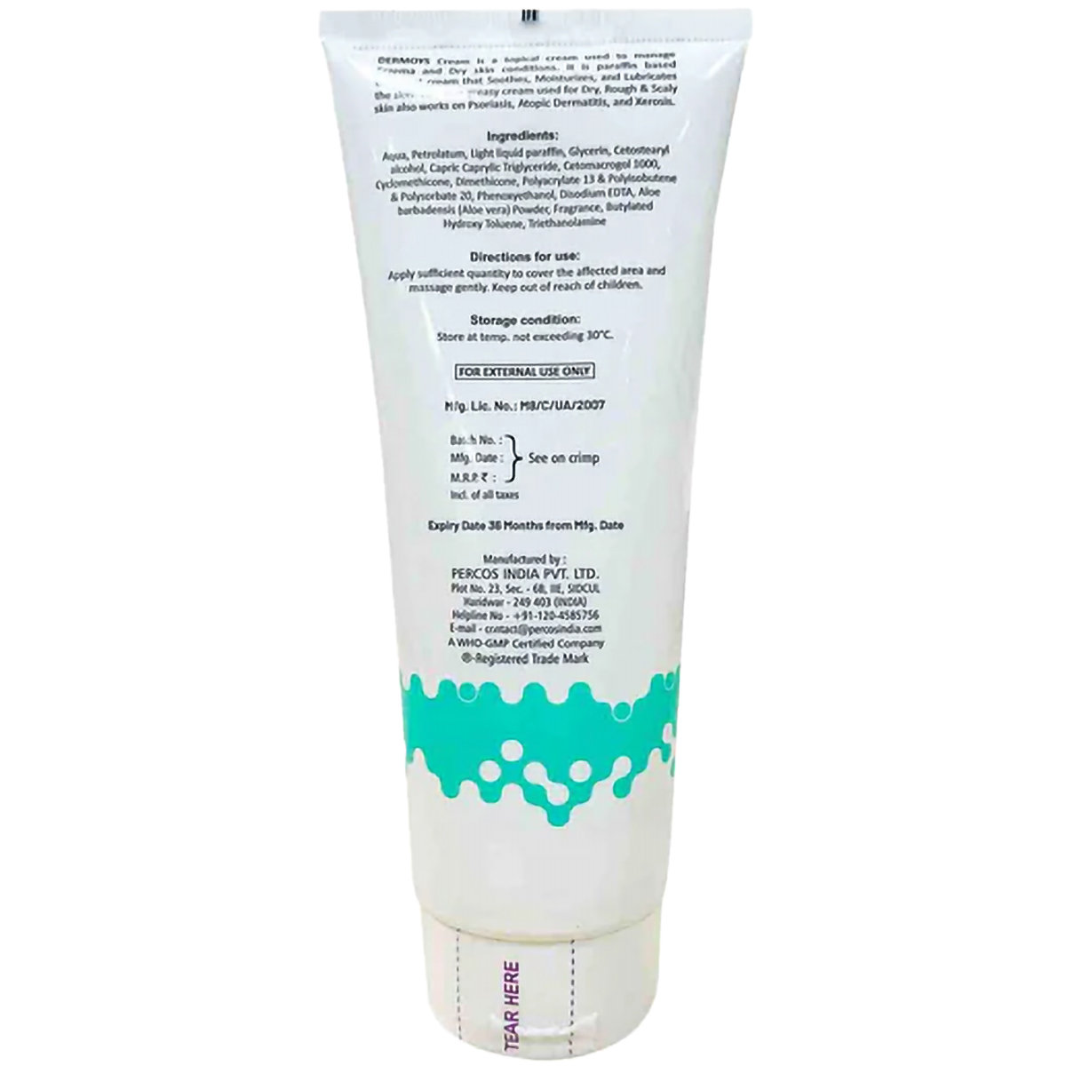 Dermoys Cream 200 ml | White Soft Paraffin & Light Liquid Paraffin | Non Greasy | For Dry Skin, Pack of 1 CREAM Dermoys Cream 200 ml | White Soft Paraffin & Light Liquid Paraffin | Non Greasy | For Dry Skin, Pack of 1 CREAM