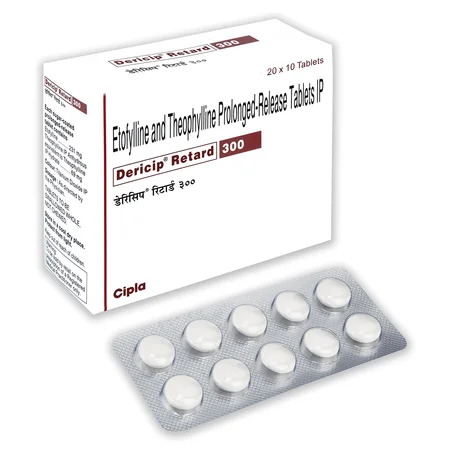 Dericip Retard 300 mg Tablet 10's