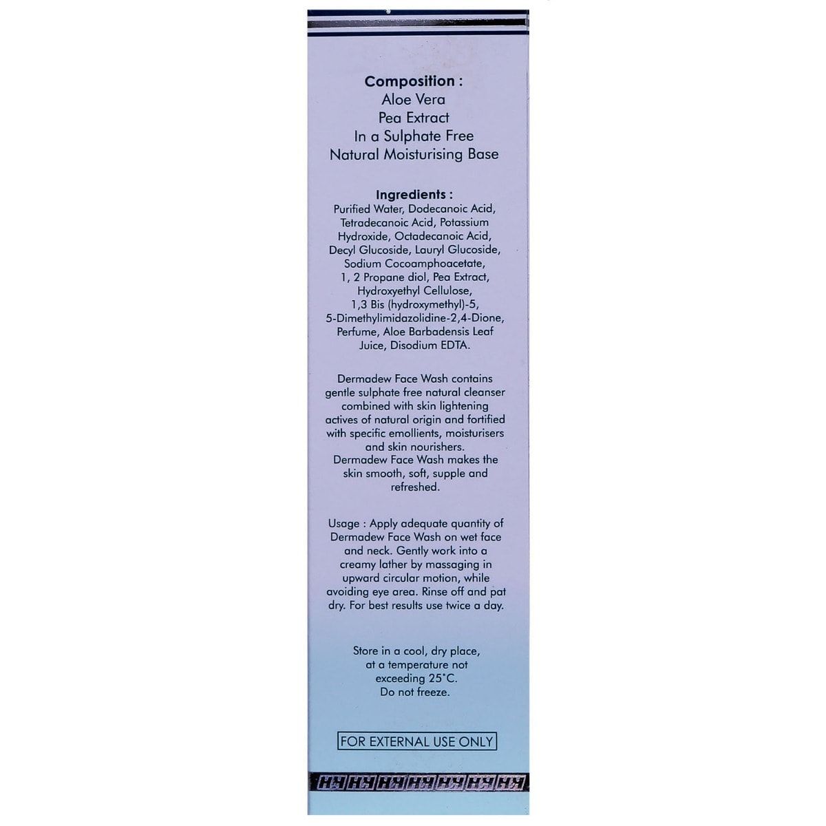 Dermadew Face Wash, 100 ml Price, Uses, Side Effects, Composition