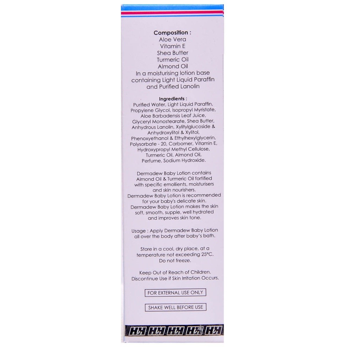 Dermadew Baby Lotion, 80 ml, Pack of 1 Dermadew Baby Lotion, 80 ml, Pack of 1