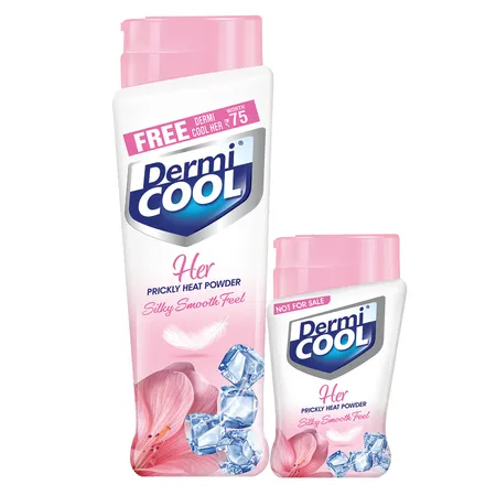 Dermi Cool Her Prickly Heat Powder, 150 gm