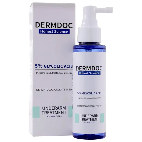 Dermdoc 5% Glycolic Acid Under Arm Spray, 55 ml