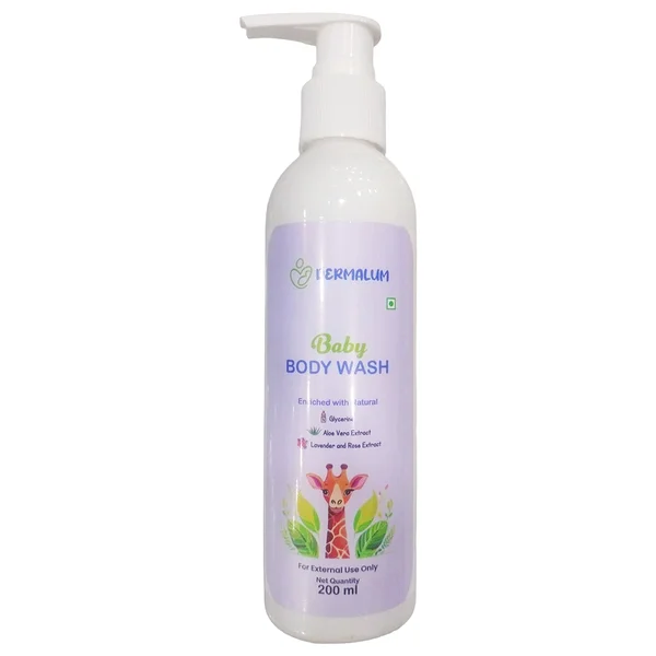 Dermalum Baby Body Wash, 200 ml