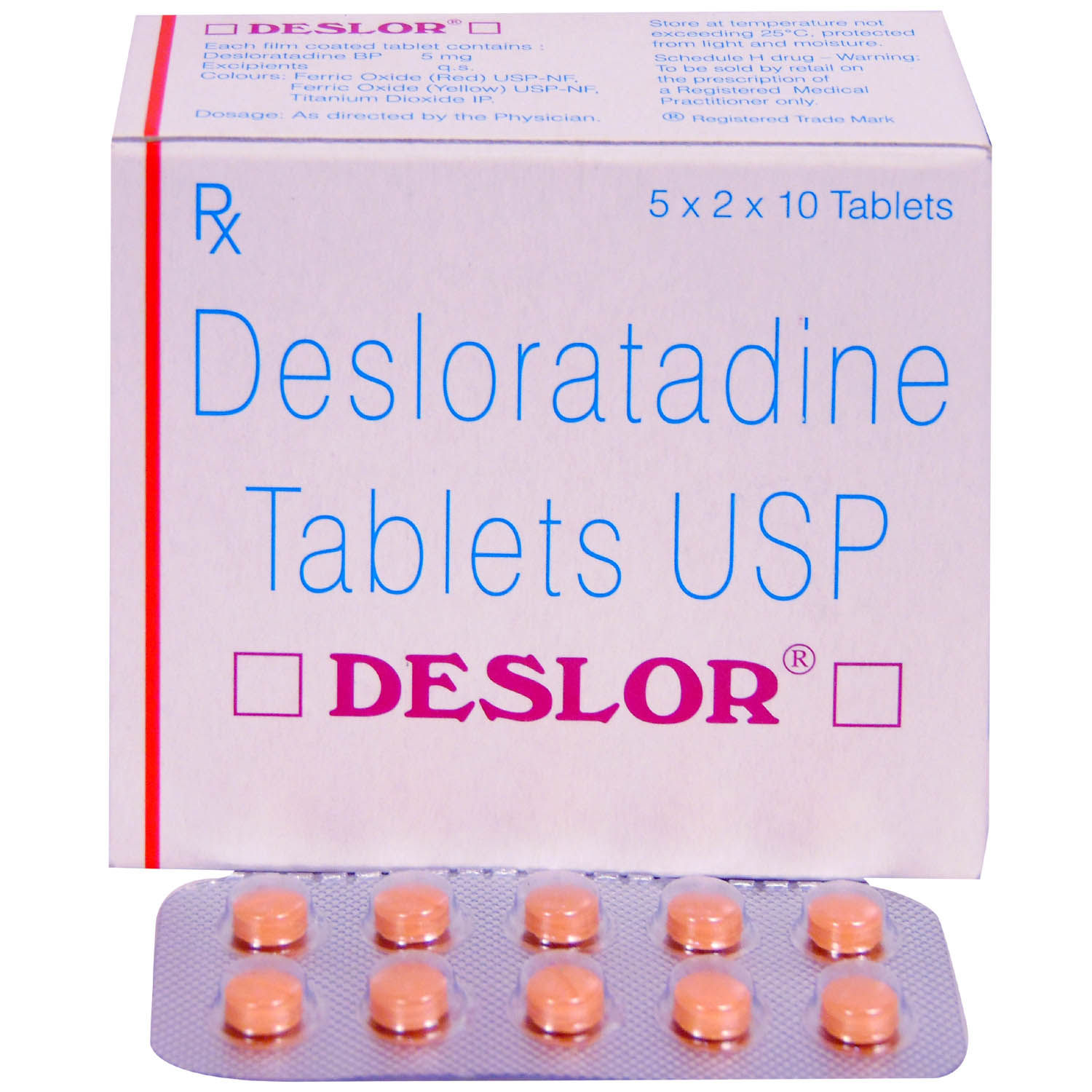Buy Deslor Tablet 10's Online