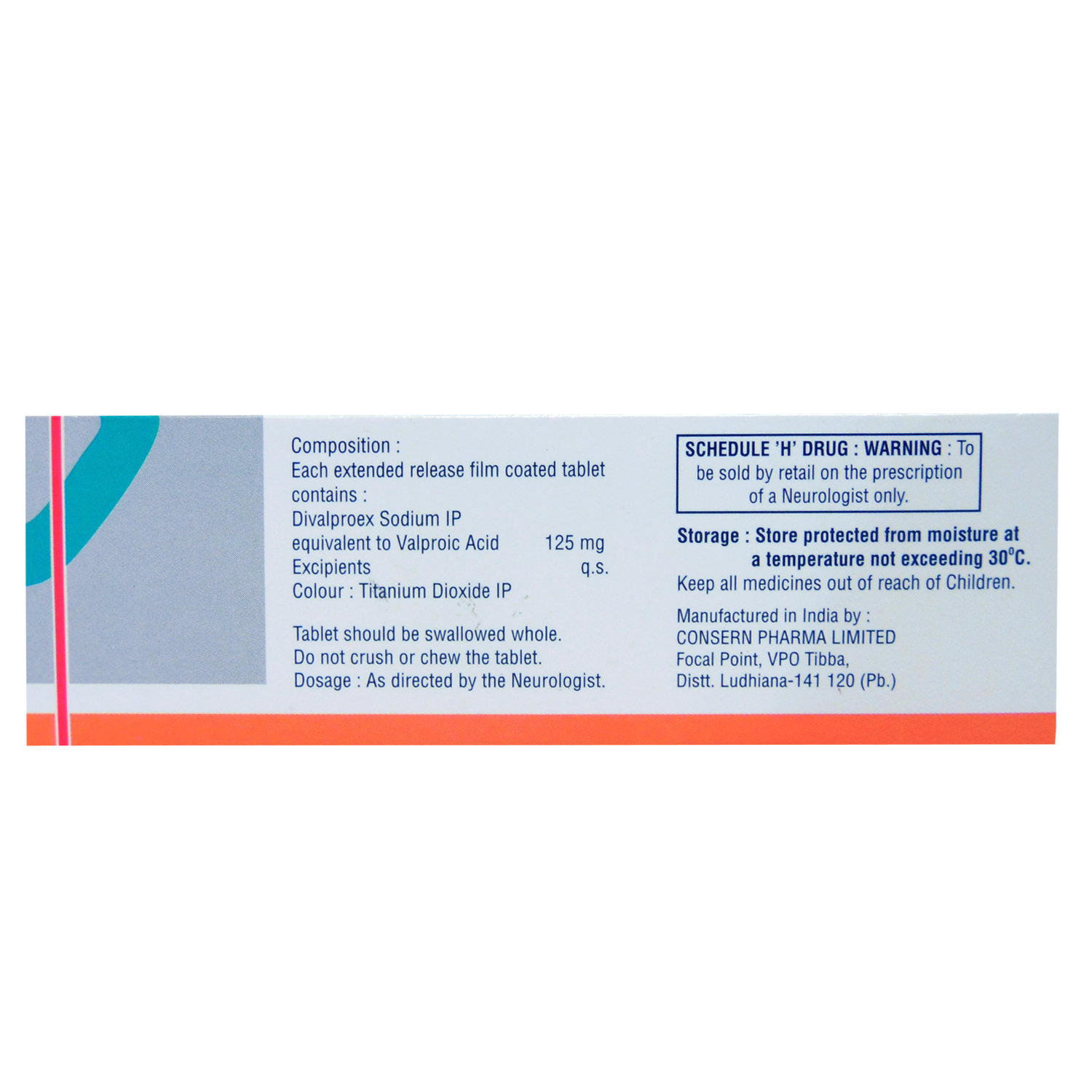 Desval ER 125 Tablet 10's, Pack of 10 TABLETS Desval ER 125 Tablet 10's, Pack of 10 TABLETS