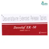 Desvelaf ER-50 Tablet 10's, Pack of 10 TABLETS