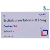 Desilam 20 Tablet 10's, Pack of 10 TABLETS
