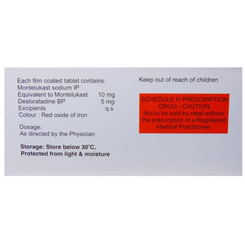 Buy Deskast Tablet online | Uses, Side Effects, Price and substitutes ...