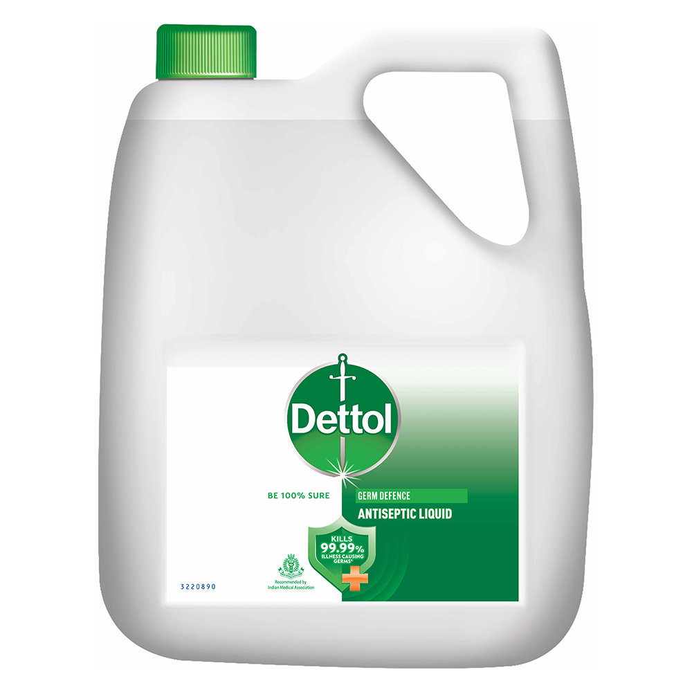 Dettol Antiseptic Liquid 5 Litre, Pack of 1 Dettol Antiseptic Liquid 5 Litre, Pack of 1