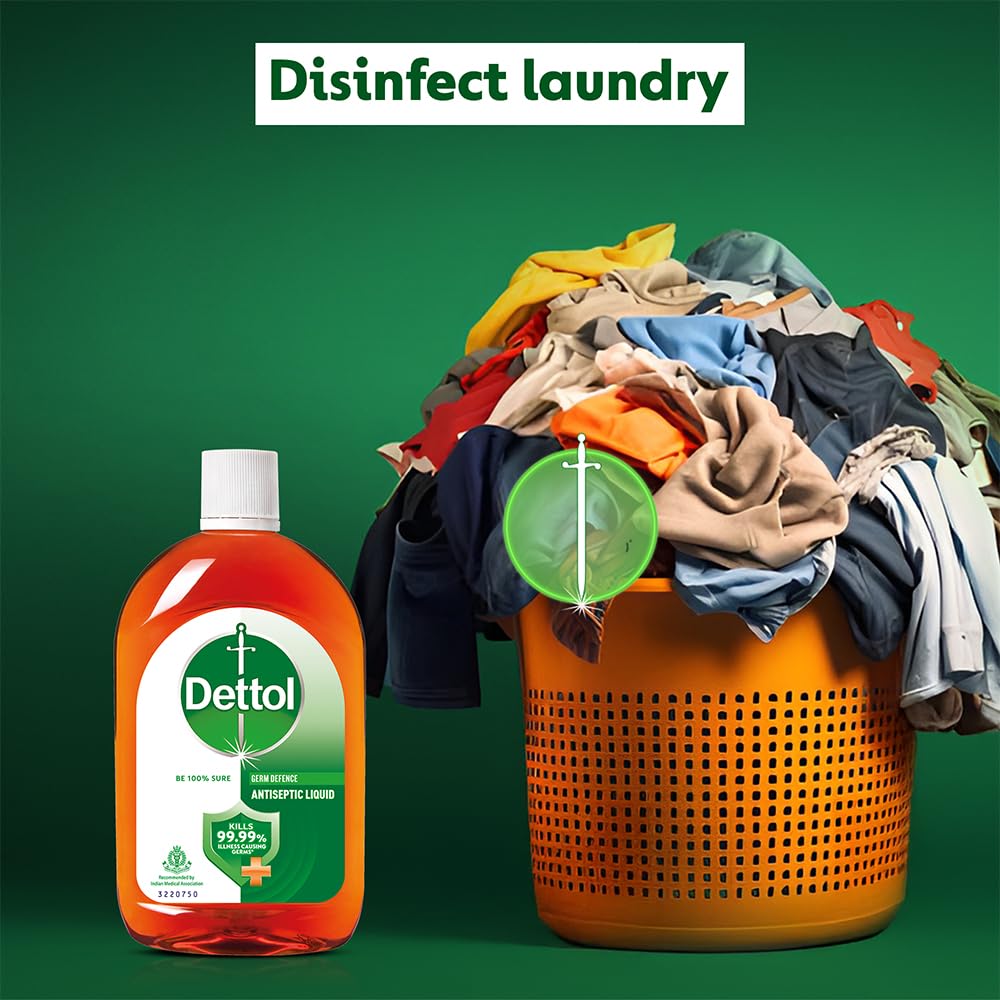 Dettol Antiseptic Liquid 5 Litre, Pack of 1 Dettol Antiseptic Liquid 5 Litre, Pack of 1