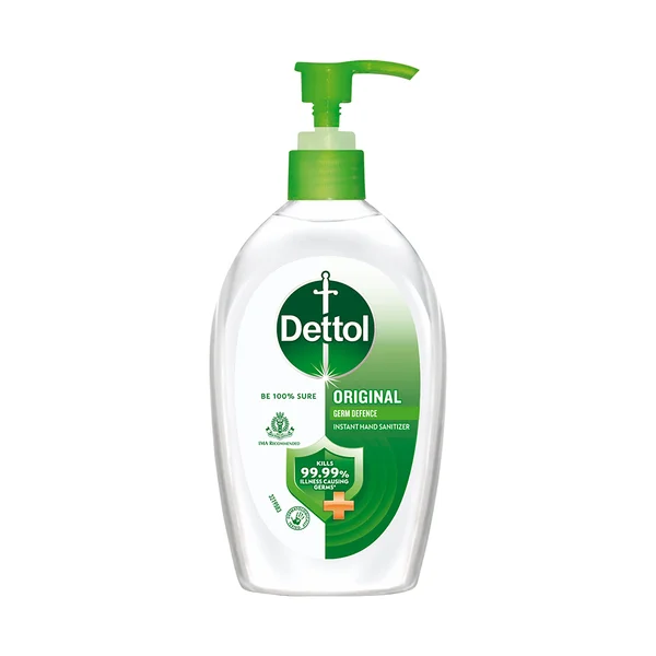 Dettol Original Instant Hand Sanitizer, 200 ml, Pack of 1