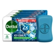 Dettol Icy Cool Soap, 4x100 gm