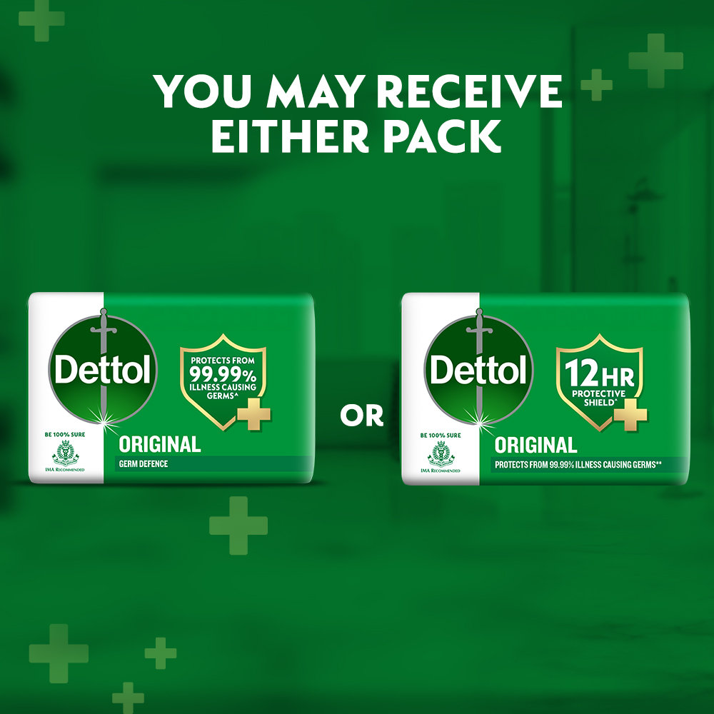 Dettol Original Soap, 4x100 gm, Pack of 1 Dettol Original Soap, 4x100 gm, Pack of 1