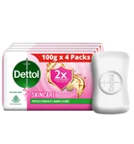 Dettol Skin Care Moisturizing Beauty Bathing Soap, 4x100 gm
