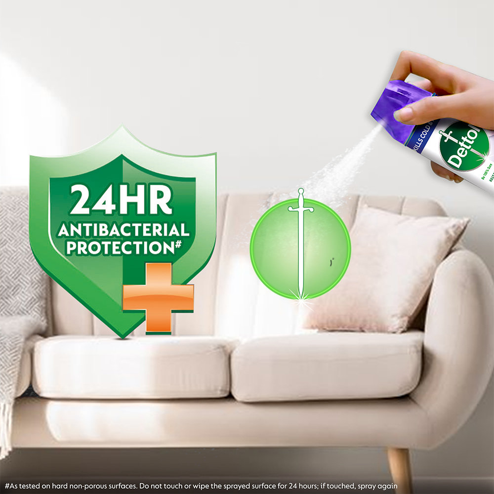 Dettol Disinfectant Orchard Bloom Spray, 225 ml, Pack of 1 Dettol Disinfectant Orchard Bloom Spray, 225 ml, Pack of 1