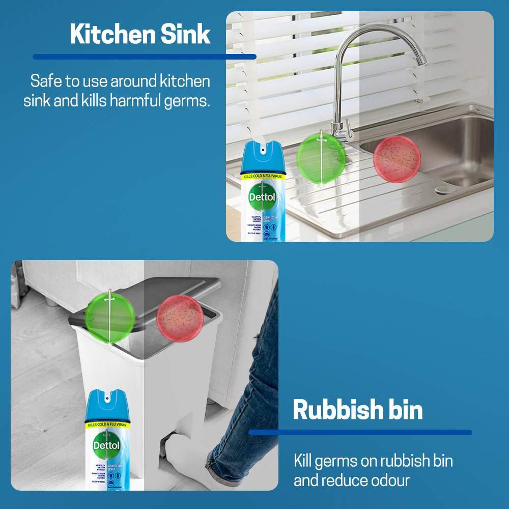 Dettol Spring Blossom Disinfectant Spray, 170 gm Price, Uses, Side