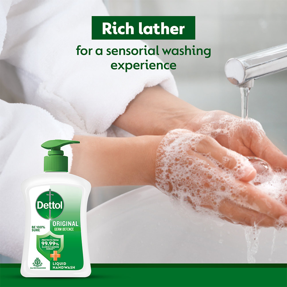 Dettol Original Liquid Handwash 200 ml, Pack of 1 Dettol Original Liquid Handwash 200 ml, Pack of 1