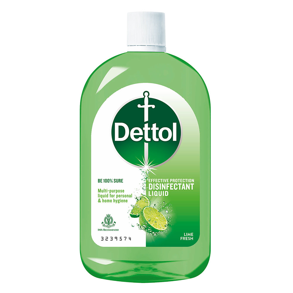 Dettol Lime Fresh Disinfectant Liquid, 1 Litre, Pack of 1 Dettol Lime Fresh Disinfectant Liquid, 1 Litre, Pack of 1
