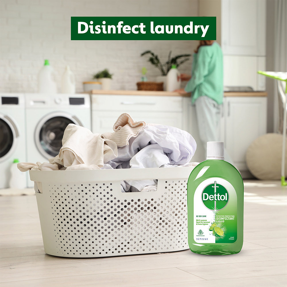 Dettol Lime Fresh Disinfectant Liquid, 1 Litre, Pack of 1 Dettol Lime Fresh Disinfectant Liquid, 1 Litre, Pack of 1