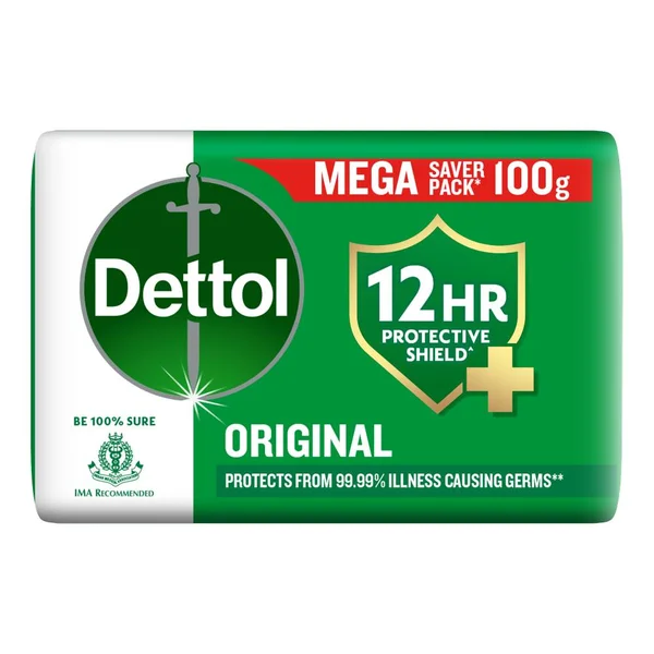 Dettol Original Soap, 100 gm, Pack of 1