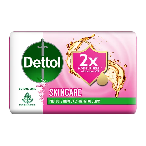 Dettol Skin Care Moisturizing Beauty Bathing Soap, 100 gm, Pack of 1