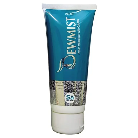 Dewmist Peach Moisturizer with Oat Milk, 100 ml