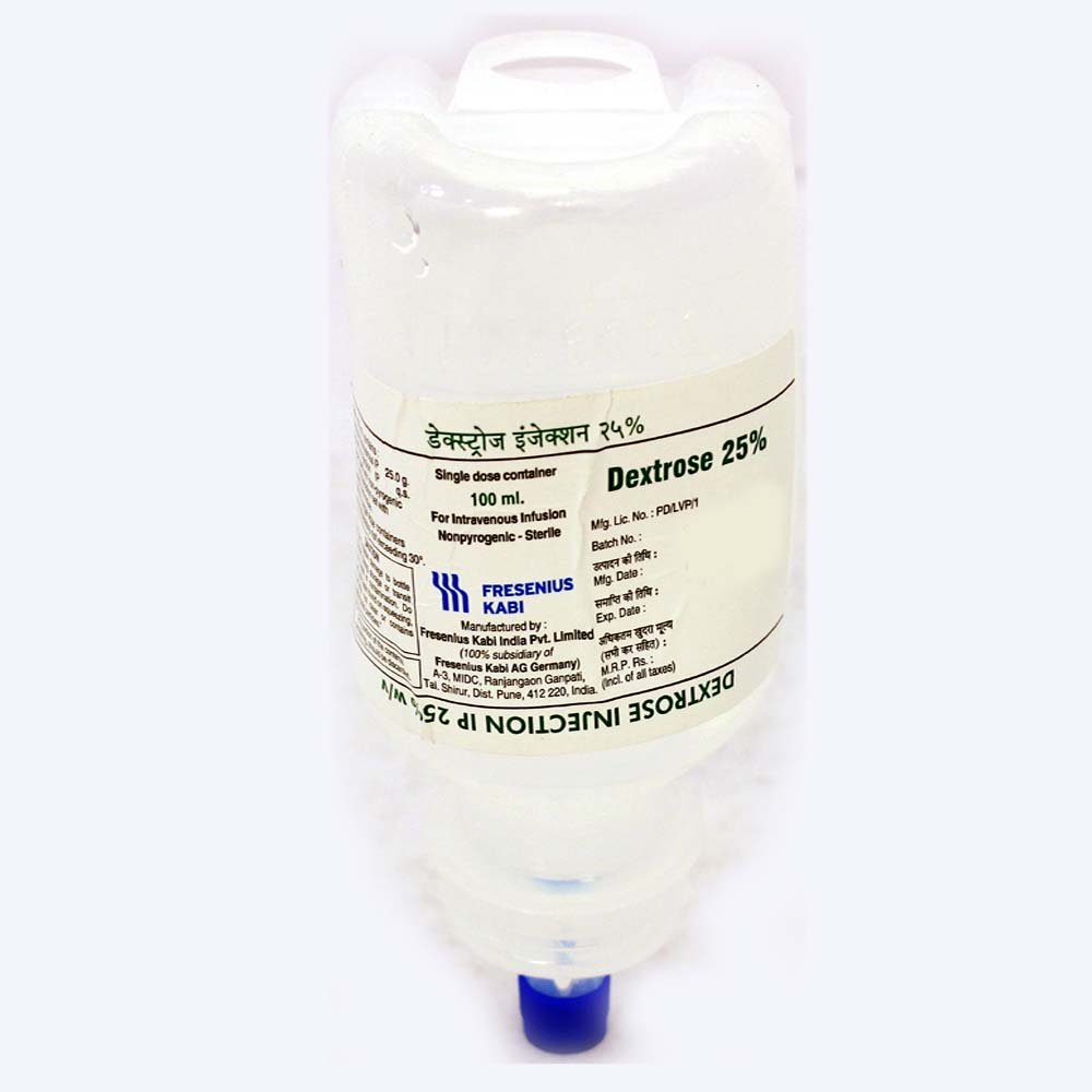 Fresenius Dextrose 25% Infusion 100 ml Fresenius Dextrose 25% Infusion 100 ml