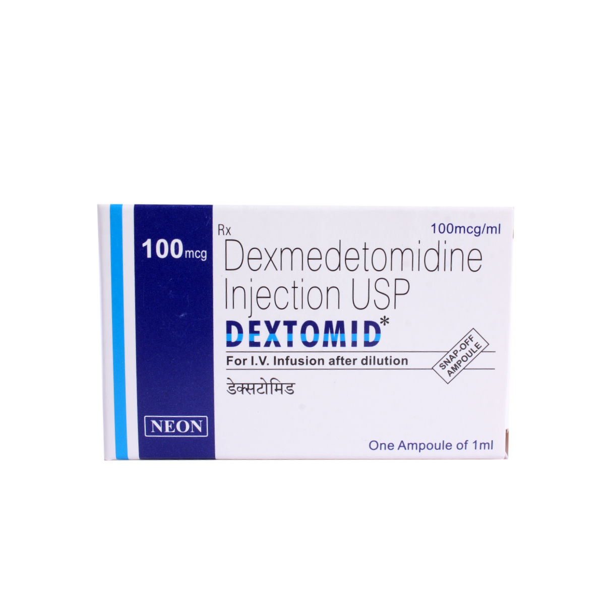 Buy Dextomid 100 mg Injection 1 ml Online