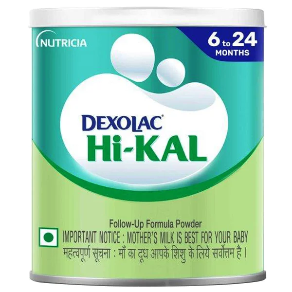 Dexolac HI-KAL Follow Up Formula Powder, 400 gm, Pack of 1