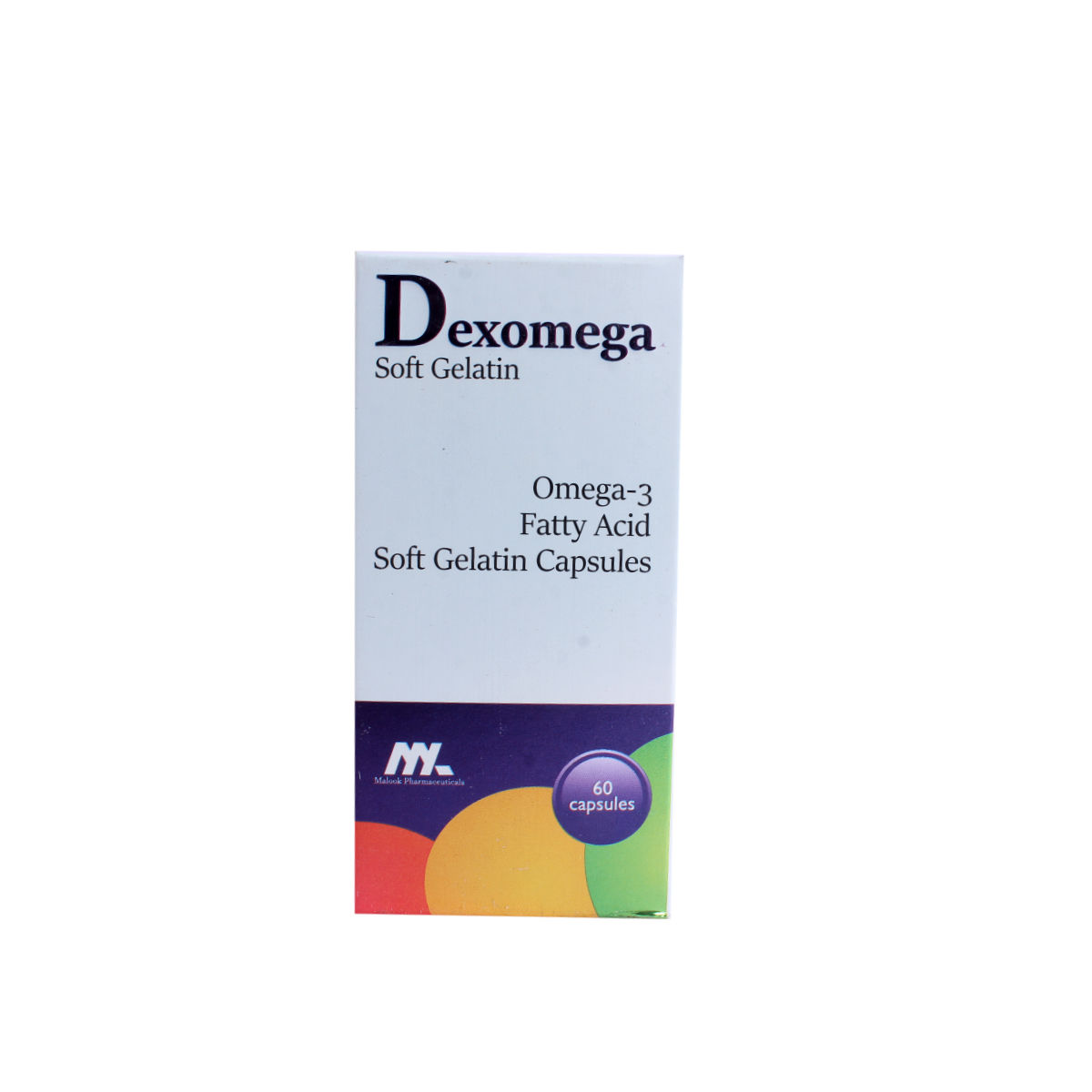 Buy Dexomega 1000 mg Softgel Capsule 60's Online