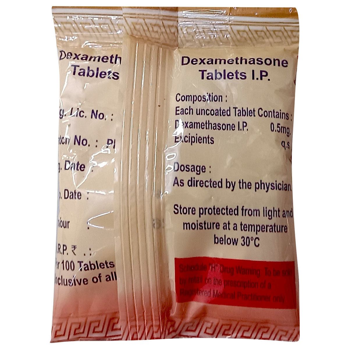 Dexamethasone Tablet 100's, Pack of 1 Dexamethasone Tablet 100's, Pack of 1