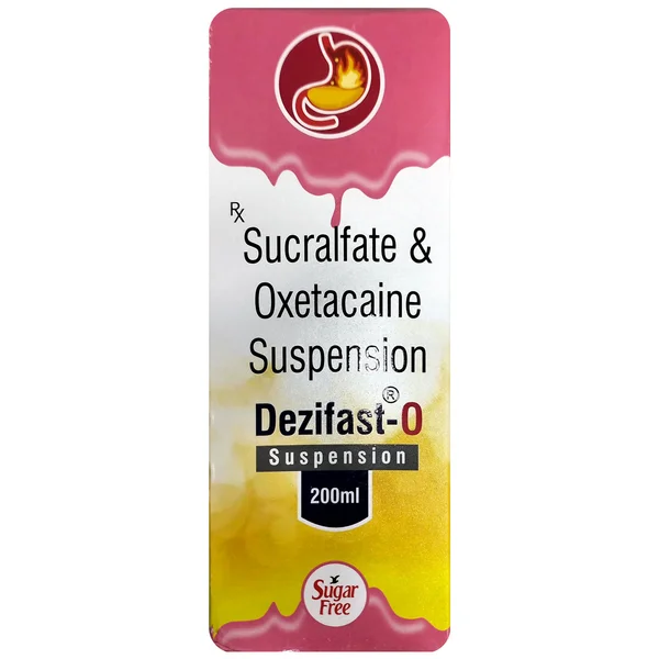 Dezifast-O Sugar Free Oral Suspension 200 ml, Pack of 1