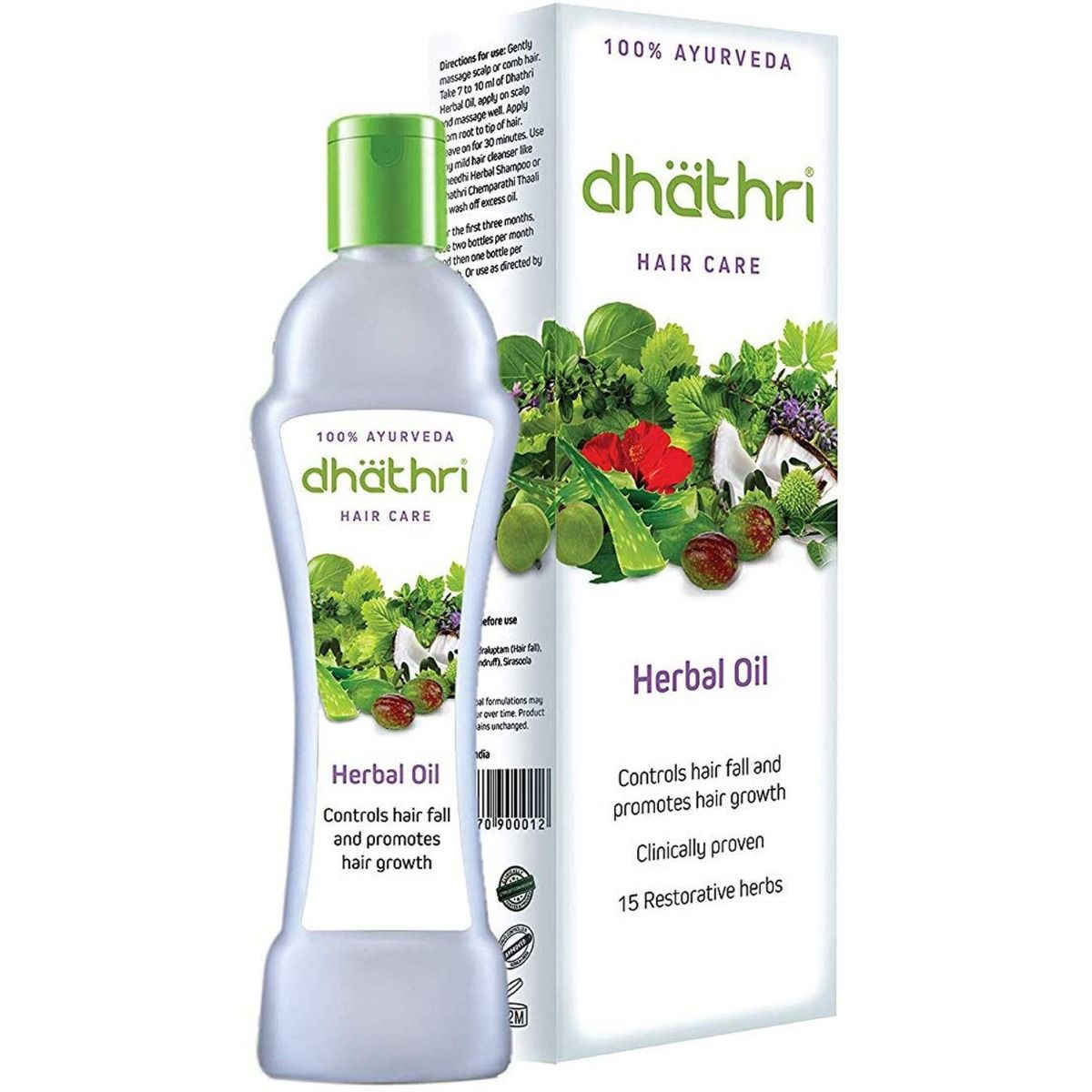 Buy Dhathri Hair Care Plus Oil  100 ml Online at Low Prices in India   Amazonin