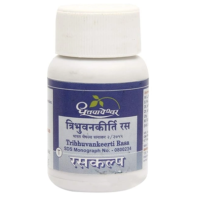 Dhootapapeshwar Tribhuvankeerti Rasa 50'S Tab, Pack of 1