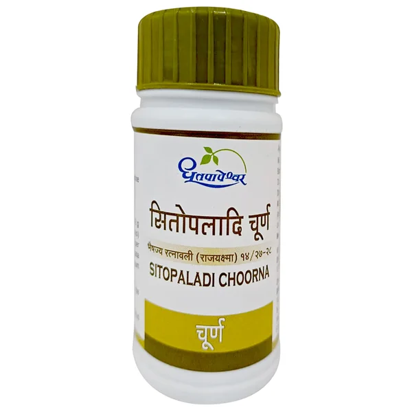 DHOOTAPAPESHWAR SITOPALADI CHOORNA 60G, Pack of 1