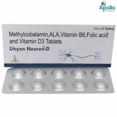 Dhyan Neuron-D Tablet 10's, Pack of 10 TABLETS